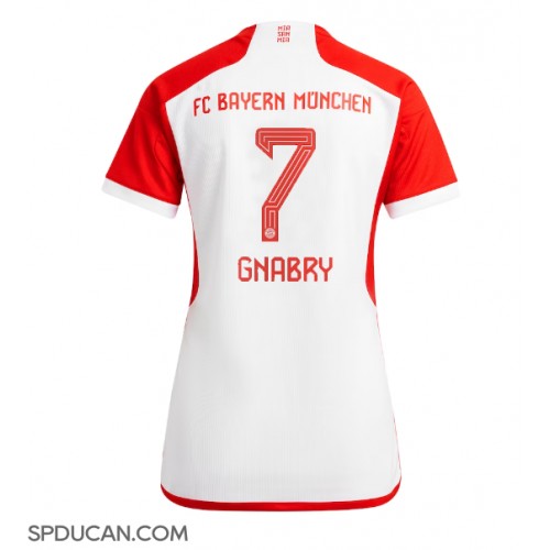 Zenski Nogometni Dres Bayern Munich Serge Gnabry #7 Domaci 2023-24 Kratak Rukav